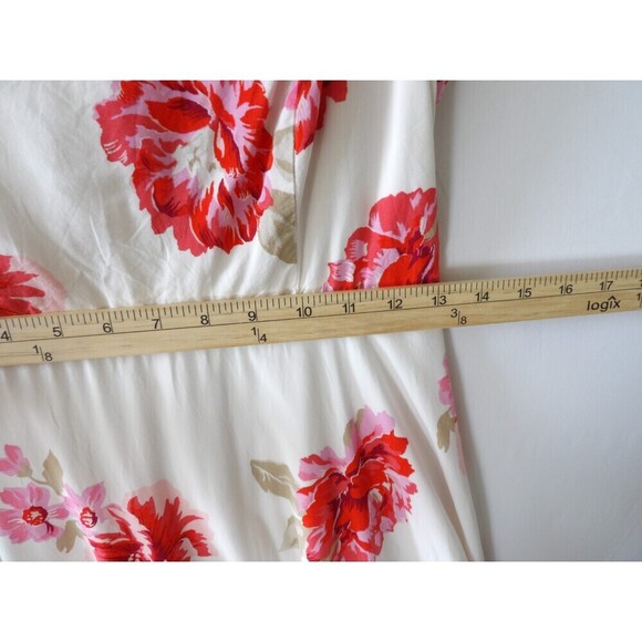 Old Navy Floral Midi Spaghetti Strap A Line Dress | Medium - Picture 12 of 12